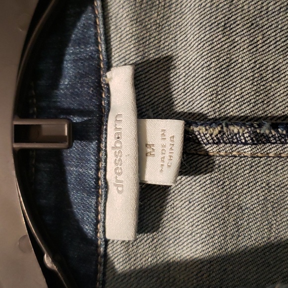 VINTAGE DENIM JACKET / SHIRT W/POCKETS! NWT! - Picture 5 of 5